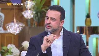 معكم | #مصطفى_حسني عن زوجته "الجوهرة والإنسانة اللي ربنا سترني بيها" 🤍