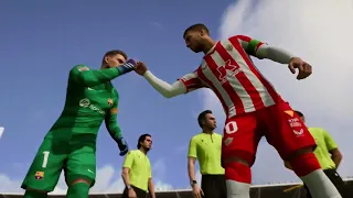 Gameplay FC 24 | Almeria vs Barcelona | La Liga Santander - 2023/2024