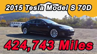 425,000 Mile 2015 Tesla Model S 70D High Mileage Review