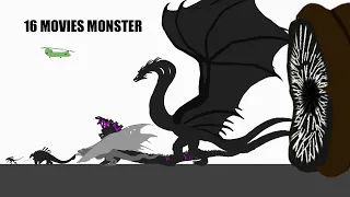 Movies Monsters Marching/Size Comparison