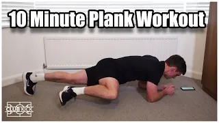 10 Minute Plank Workout | How to Build a Strong Core for Football