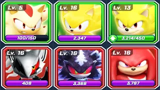 Sonic Forces - Super Shadow New Character Unlocked - All Super Runners vs All Challenger Runners