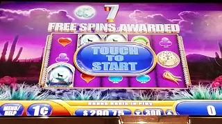 Desert Moon Slot Machine Bonus - $3 Spin Mega Win!