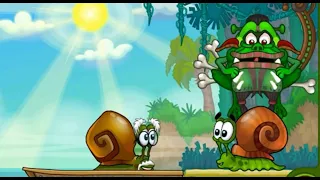 Улитка Боб #15 Островная история. Мультик ИГРА Android для детей.  Snail BOB 2 Пятнадцатая серия.