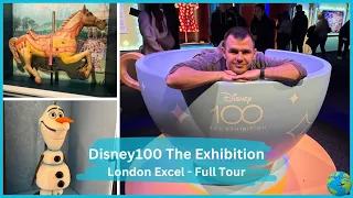 Disney100 The Exhibition - Disney History & Props - London Excel