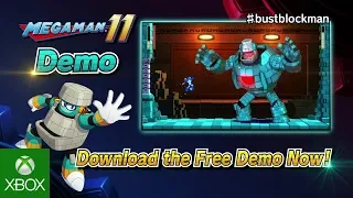 Mega Man 11 – Demo Launch & Bounce Man Reveal Trailer