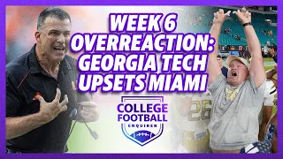 Week 6 overreaction: Miami loses to Georgia Tech, Oklahoma beats Texas & the USC freakshow