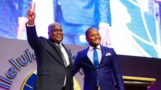 UDPS President, FELIX TSHISEKEDI (DRC) in Alleluia Ministries International with Pastor ALPH LUKAU