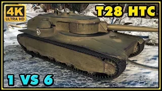 World of Tanks | T28 Concept - 8 Kills - 4,7K Damage - 1 VS 6 Gameplay