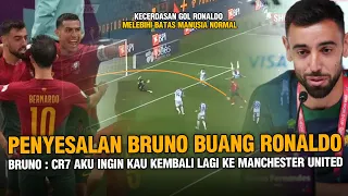 Penyesalan Bruno karena Ego Membuang Ronaldo Dari MU !! Duet Terbaik GOL Sepanjang Sejarah Dunia