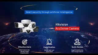 Hikvision AcuSense Camera