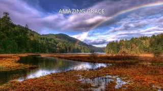 Amazing Grace I Piano Instrumental Hymn with Lyrics I Key of C