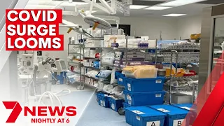 ICU wards sit empty at Royal Adelaide Hospital amid South Australia's looming COVID surge | 7NEWS