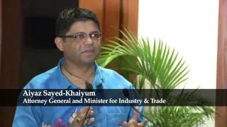 Fijian Minister for Trade Aiyaz Sayed- Khaiyum hosts Pacific Trade Ministers to a reception