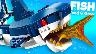 *NEW* LEGO SHARK in Feed & Grow