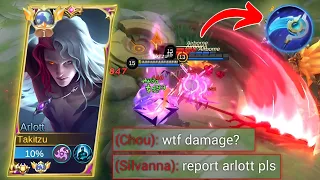 MOONTON THANKYOU FOR NEW ARLOTT ONE SHOT BUILD (NEW EMBLEM & BUILD) - MLBB