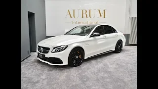 MERCEDES-BENZ C 63 AMG S *DESIGNO DIAMANTWEISS* Walkaround by AURUM International