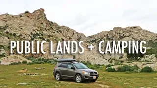 Dispersed Camping on Public Lands Explained! (Finding Free & Cheap Campsites)