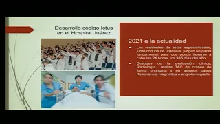 14. Código ictus en el Hospital Juárez de México. Dra. Angélica Ruíz