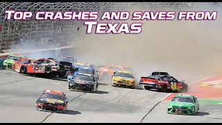 Top crashes and saves from Texas Motor Speedway | NASCAR Cup Series