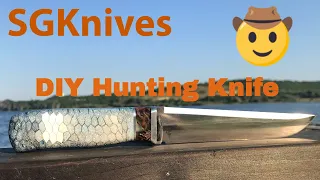 Making a Hidden Tang Hunting Knife