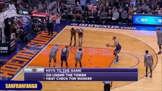 Rudy Gobert vs Suns (16/01/2017) - 18 Pts, 17 Rebs, 4 Blocks, 8-12 FGM!