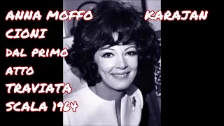 ANNA MOFFO  CIONI  DAL PRIMO ATTO DI TRAVIATA SCALA 1964