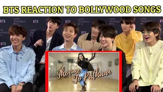 🇰🇷bts reaction on indian songs | bts reaction bollywood songs | bts reaction to indian songs