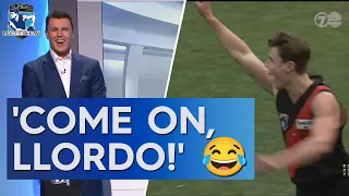 Llordo once again gets caught bringing his own highlights into the Deep Dive 😂 - Sunday Footy Show