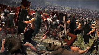 Witness the Epic 10,000 Unit Battle Between Rome and Germanic Tribes