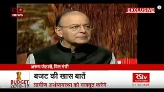 Union Budget 2018-19 | FM Arun Jaitley's interview post Budget