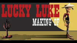 LUCKY LUKE, clay figure making, announcement video / intro