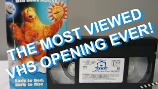 Opening to Bear in the Big Blue House: Early to bed, Early to rise VHS