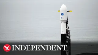 Watch again: Nasa launches water-monitoring satellite
