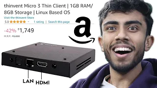 1,700/- Rs Computer! 🔥 I BOUGHT THE CHEAPEST COMPUTER FROM AMAZON ⚡️How is it Possible!