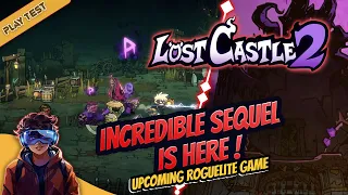 This SEQUEL is INCREDIBLE - Lost Castle 2 [Roguelite Beat'em up] Chapter 02