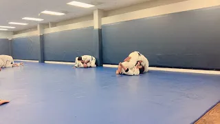 No Commentary Jiu Jitsu Rolling Footage