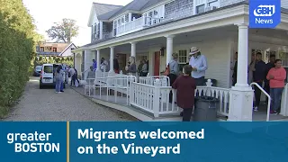 Martha’s Vineyard officials and residents welcome migrants unexpectedly sent by Florida’s governor
