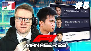 F1 Manager 2023 CAREER MODE EP 5: BIG DRIVER TRANSFERS