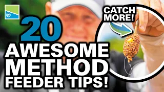 20 AWESOME Method Feeder Tips!