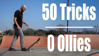 50 NO-OLLIE Trick Ideas (Good For Beginners)