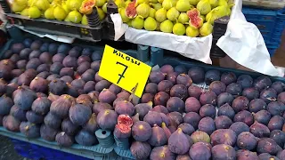 Kemeralti Market in Izmir, Turkey-September 2020