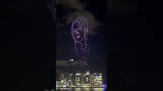 Gwangali BTS Drone Light Show ✨ #btsshorts