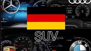 German SUV Acceleration Battle