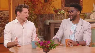 Tony Dokoupil and Nate Burleson On Trying to Balance Serious News with Levity on "CBS Mornings"