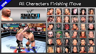 WWF SmackDown! [PS1] - All Characters Finishing Move