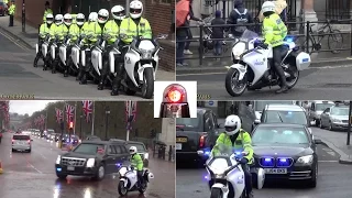 Special Escort Group Compilation - President Obama in London