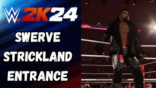 WWE 2K24 Community Creations Swerve Strickland Entrance