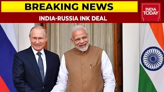 India-Russia Ink Deal For AK-203 Rifles | Breaking News