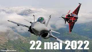 Deux Rafale se percutent en vol